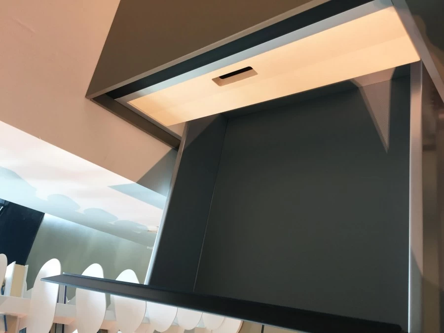 Cucina angolare Valcucine Riciclantica rovere millennium