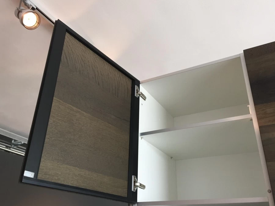 Cucina angolare Valcucine Riciclantica rovere millennium