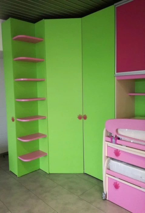 Cameretta con cabina armadio Moretti Compact Sirius
