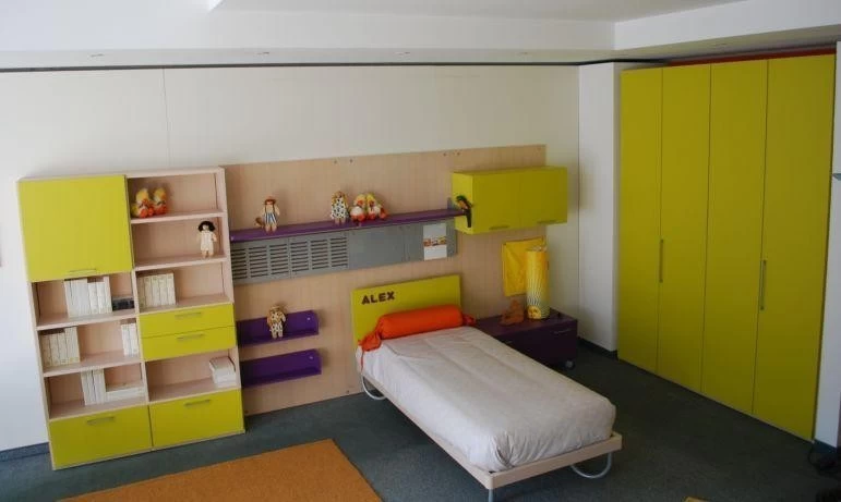Cameretta letto singolo Trabattoni ZOE