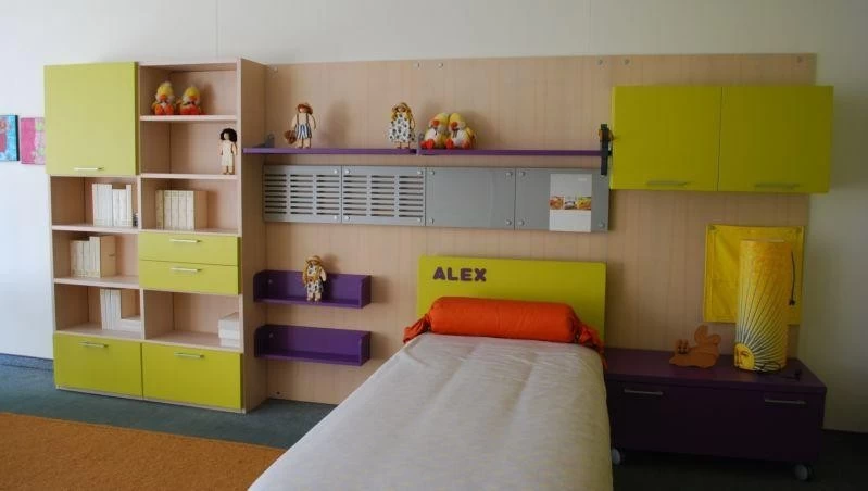 Cameretta letto singolo Trabattoni ZOE