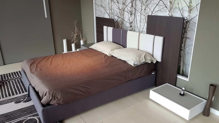 Letto matrimoniale con contenitore Tomasella DIAGONAL