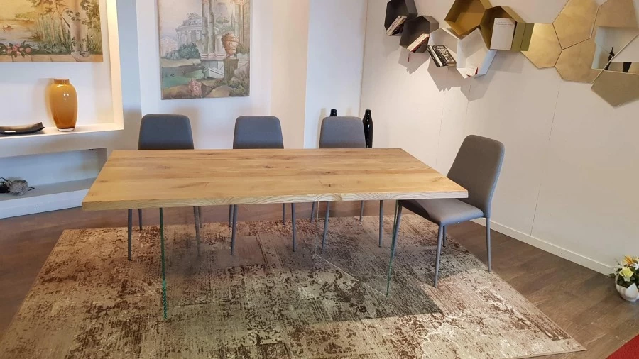 Tavolo rettangolare ConArte vertigini-surf