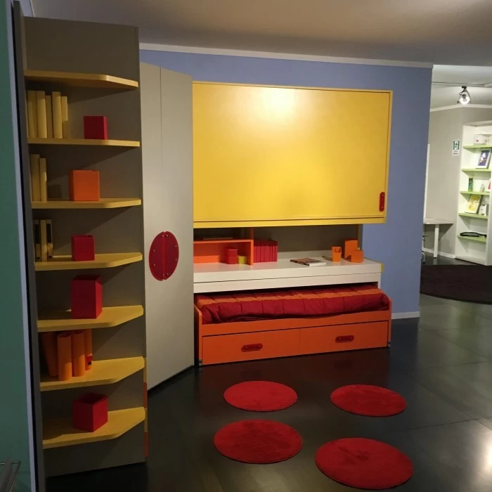 Cameretta con cabina armadio Ferrimobili flexa