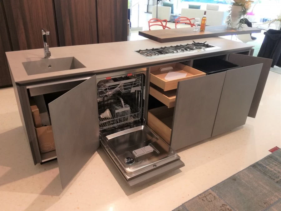 Cucina con Isola Produzione Artigianale Carma