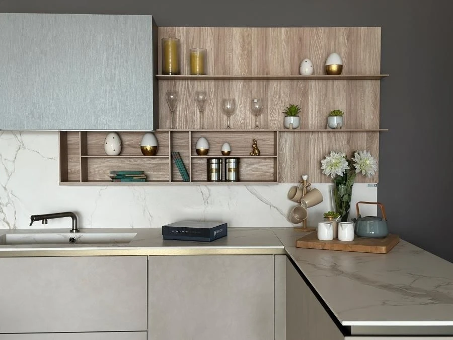 Cucina angolare Zampieri Cucine Segni Up