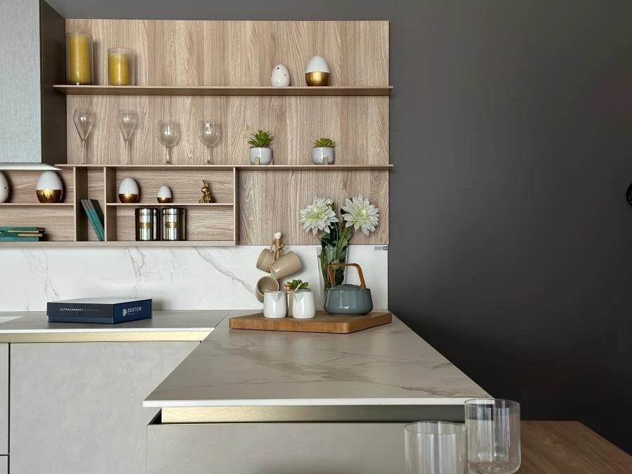 Cucina angolare Zampieri Cucine Segni Up