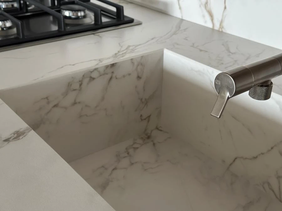 Cucina angolare Zampieri Cucine Segni Up