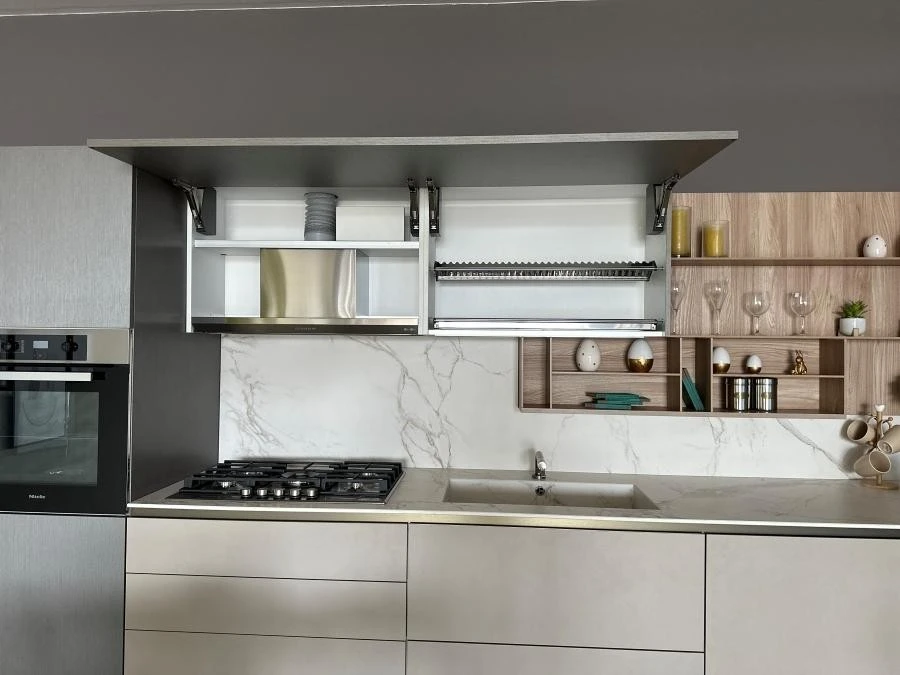 Cucina angolare Zampieri Cucine Segni Up