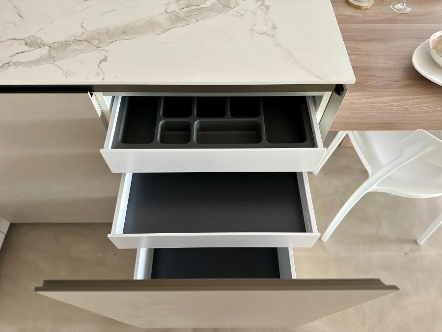 Cucina angolare Zampieri Cucine Segni Up