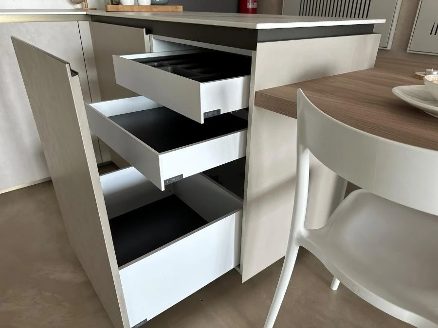 Cucina angolare Zampieri Cucine Segni Up