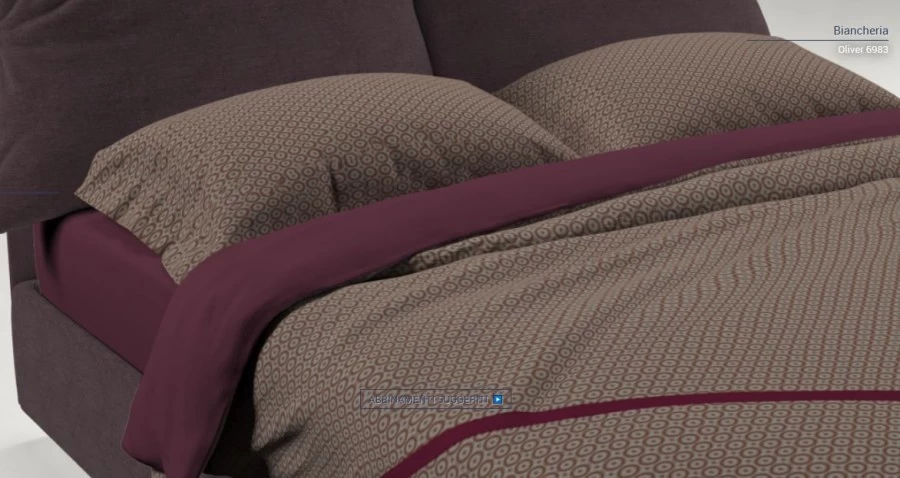 Biancheria da letto Flou Copripiumino MOD. Oliver