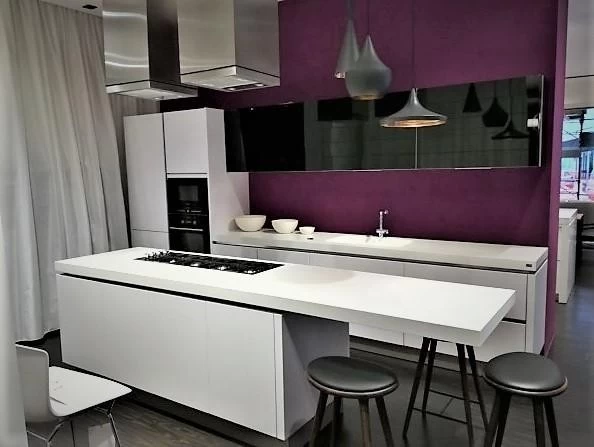 Cucina con Isola Hacker AV 6000 systemat
