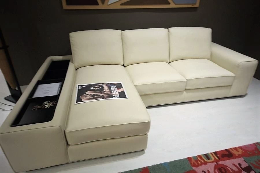 Divano Chaise-longue Doimo Salotti Tango