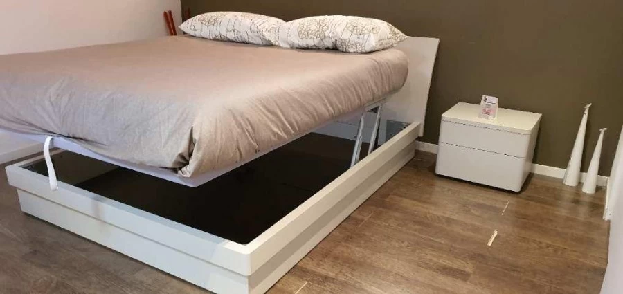 Letto matrimoniale con contenitore Tomasella Clio