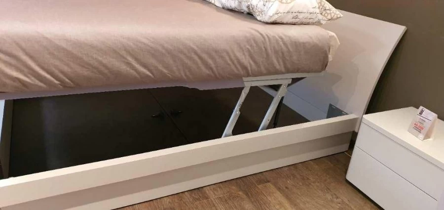Letto matrimoniale con contenitore Tomasella Clio