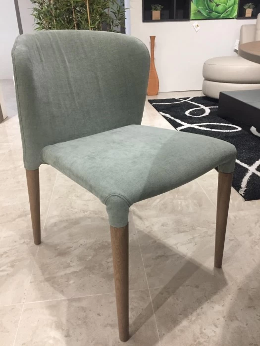 Sedia senza braccioli Alf DaFrè Karol  Wood