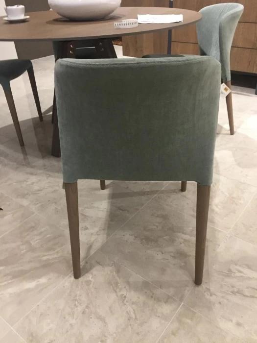 Sedia senza braccioli Alf DaFrè Karol  Wood