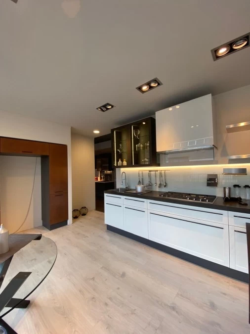 Cucina con penisola Scavolini CARATTERE