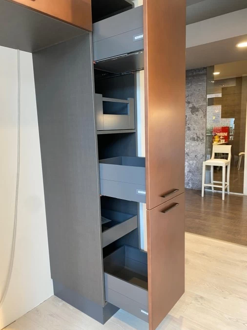 Cucina con penisola Scavolini CARATTERE