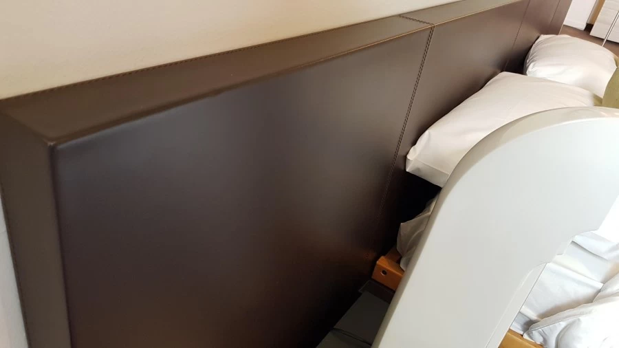 Letto matrimoniale Produzione Artigianale Custom Cuoio