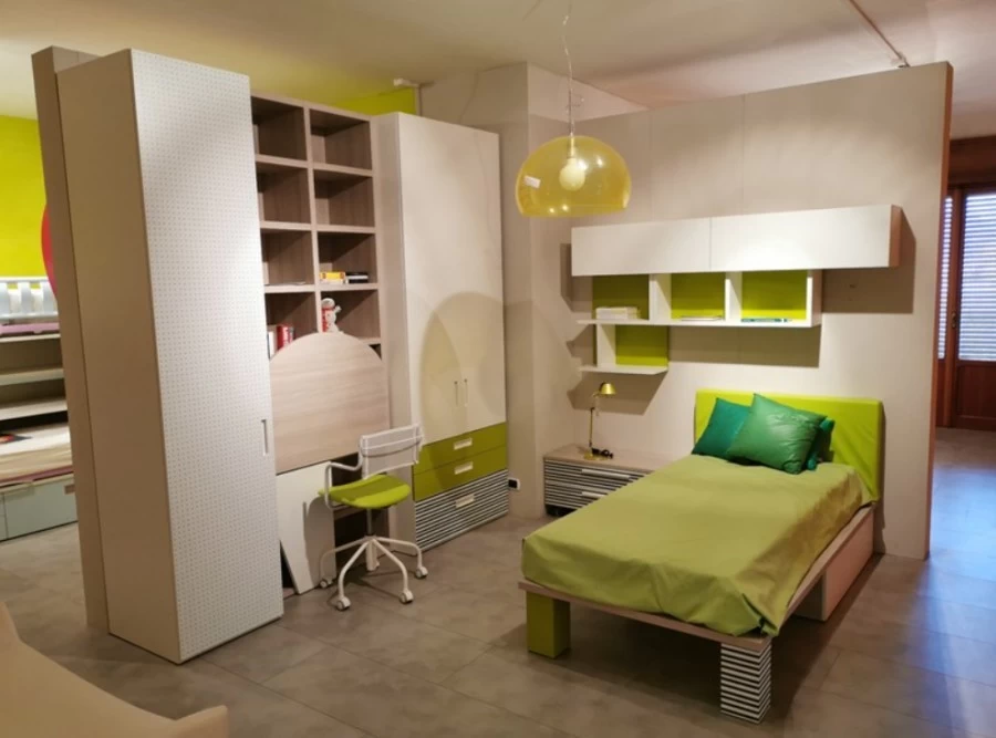 Cameretta letto singolo Dielle Kids