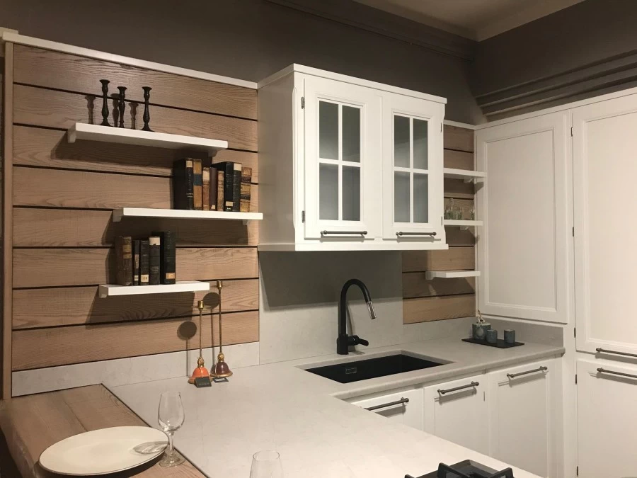Cucina con penisola L'Ottocento Living