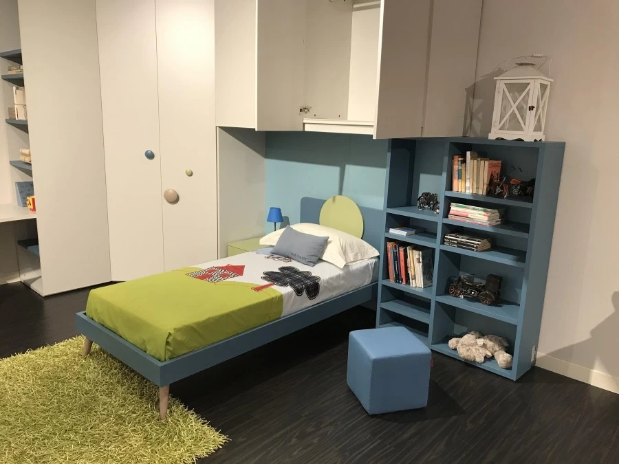 Cameretta con cabina armadio Nidi Nuvola