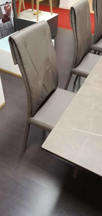 Sedia senza braccioli Ozzio LUXY