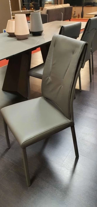 Sedia senza braccioli Ozzio LUXY
