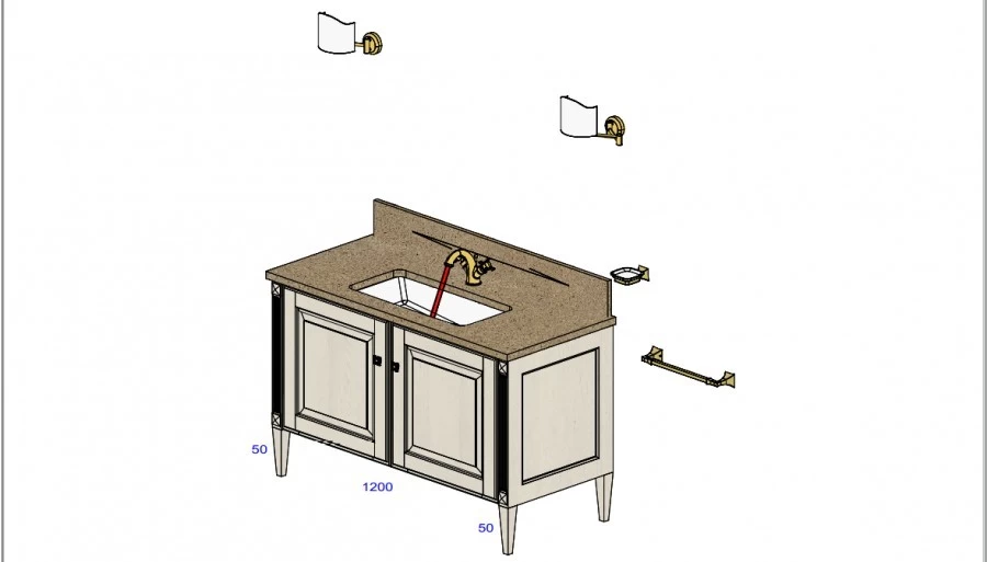 Mobile bagno Scavolini Baltimora