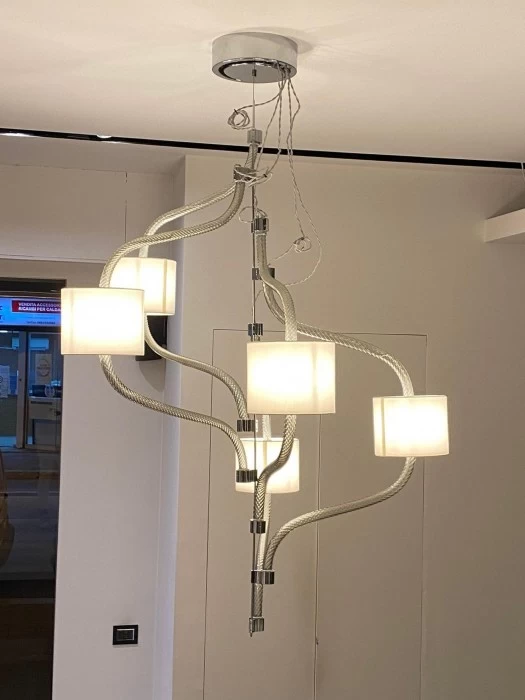 Lampada sospesa Barovier e Toso Hastings