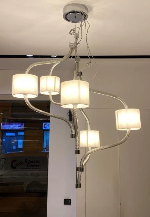 Lampada sospesa Barovier e Toso Hastings