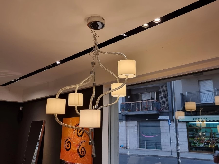 Lampada sospesa Barovier e Toso Hastings