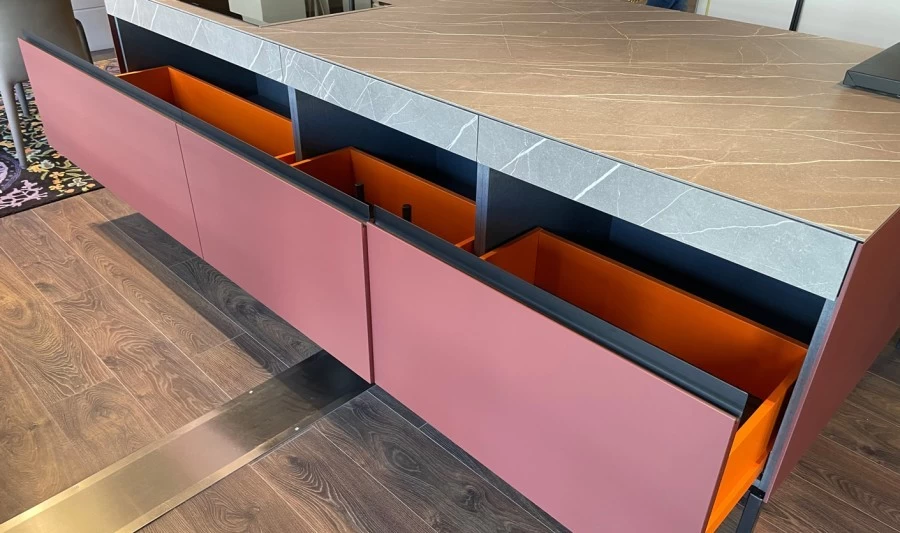 Cucina con Isola Euromobil Sei