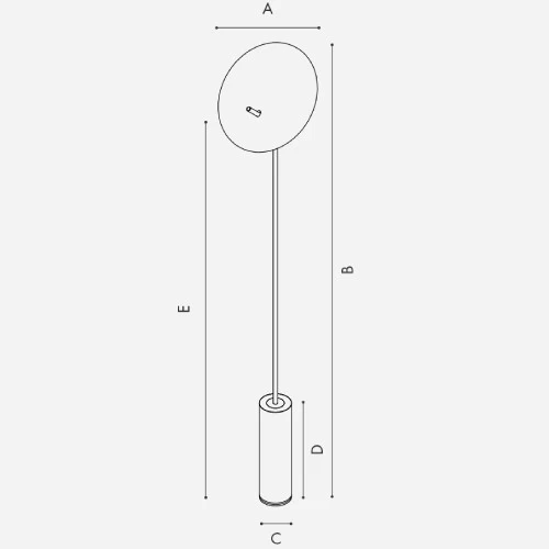 Lampada da terra Icone Luà - Icone