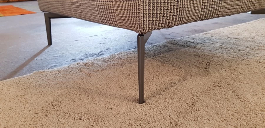piedi in alluminio bronzato