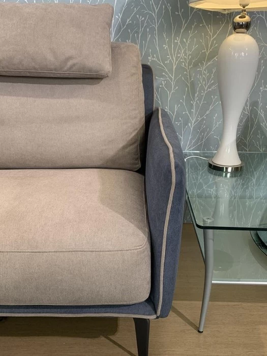 Divano Chaise-longue Samoa Living Minimal con poggiatesta