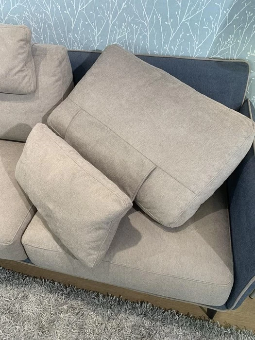 Divano Chaise-longue Samoa Living Minimal con poggiatesta