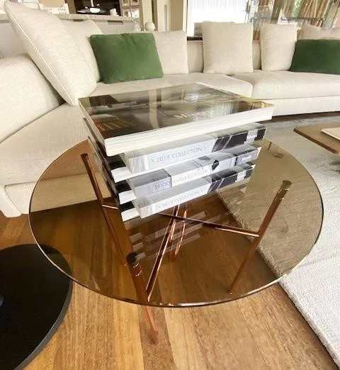 Tavolino rotondo Minotti Ring