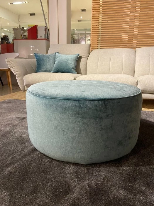 Pouf Ditre Italia Tondo trapuntato