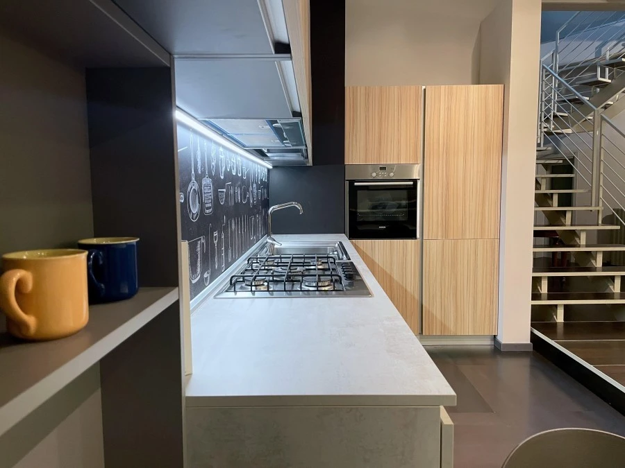 Cucina con penisola Doimo Cucine Easy