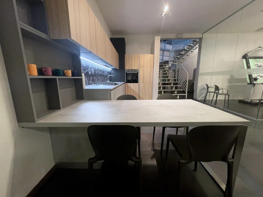 Cucina con penisola Doimo Cucine Easy