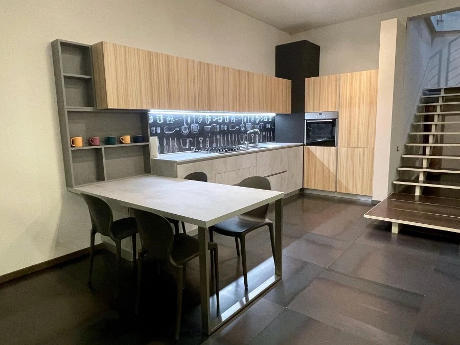 Cucina con penisola Doimo Cucine Easy