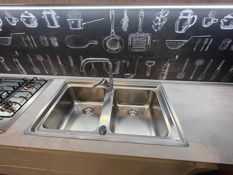 Cucina con penisola Doimo Cucine Easy