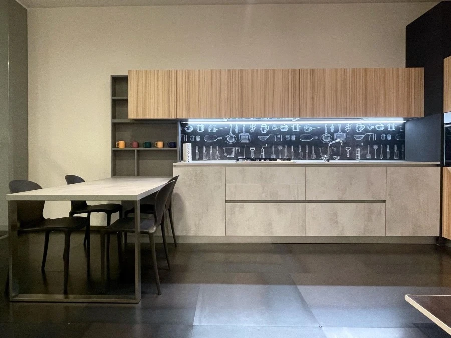 Cucina con penisola Doimo Cucine Easy