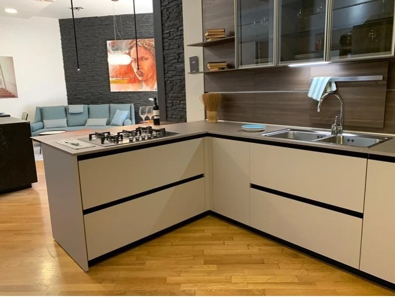 Cucina con penisola Euromobil Lain Pro