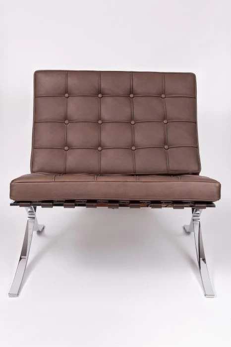 Poltrona Alivar mod. Barcelona MIES VAN DER ROHE _ Vismara interni