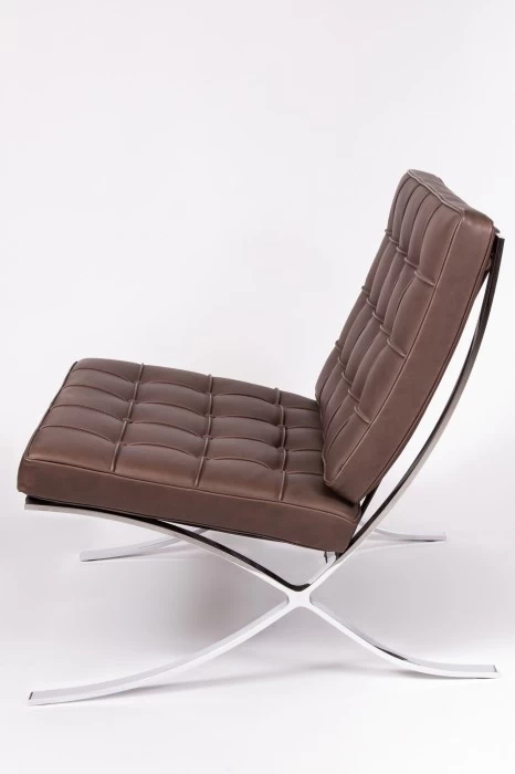 Poltrona Alivar mod. Barcelona MIES VAN DER ROHE _ Vismara interni