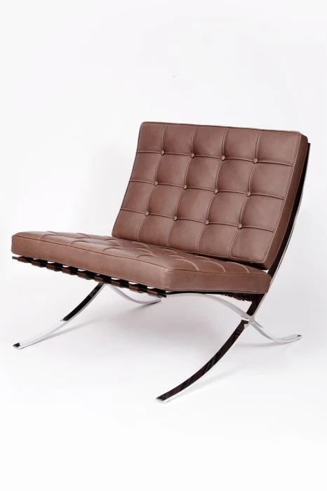Poltrona Alivar mod. Barcelona MIES VAN DER ROHE _ Vismara interni